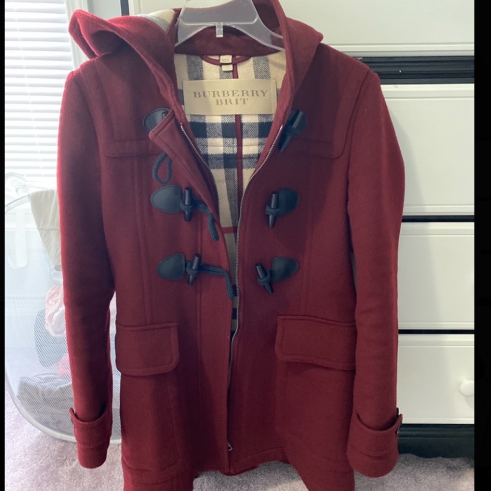 Burberry wool coat
